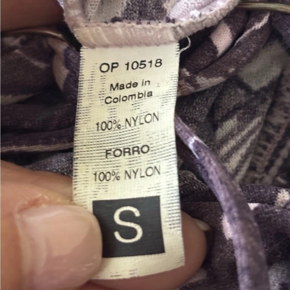 Maaji Purple Beach Bound Print Strap Back Maxi Dress Sz S - Picture 7 of 8